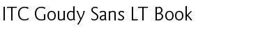Download GoudySans LT Book Font
