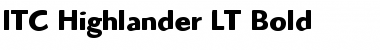 Download ITCHighlander LT Book Font