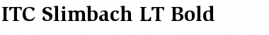 Download Slimbach LT Bold Font