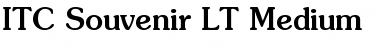 Download Souvenir LT Medium Regular Font