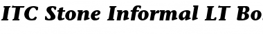 Download StoneInformal LT Bold Italic Font