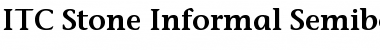 Download StoneInformalSemibold Regular Font