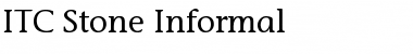 Download StoneInformal Regular Font