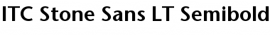 Download StoneSans LT Bold Font