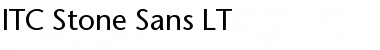 Download StoneSans LT Regular Font