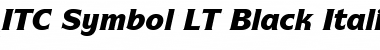 Download Symbol LT Black Italic Font