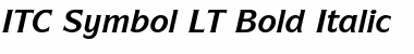 Download Symbol LT Book Bold Italic Font