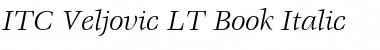 Download Veljovic LT Book Font