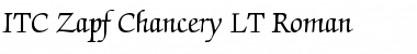 Download ZapfChancery LT Roman Regular Font