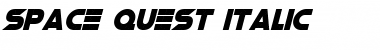 Download Space Quest Italic Font