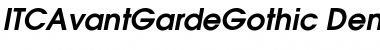 Download ITCAvantGardeGothic-Demi Font Download ITCAvantGardeGothic-Demi Font