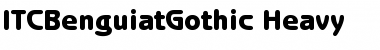 Download ITCBenguiatGothic-Heavy Font