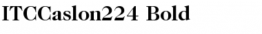Download ITCCaslon224 Font
