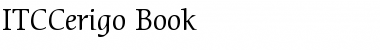 Download ITCCerigo-Book Font