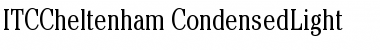 Download ITCCheltenham-CondensedLight Font