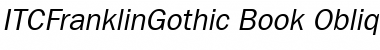 Download ITCFranklinGothic-Book Font