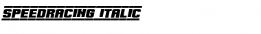 Download Speed Racing Italic Font