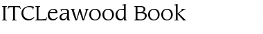 Download ITCLeawood-Book Font