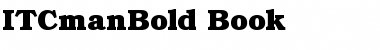 Download ITCmanBold-Book Font
