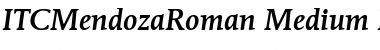 Download ITCMendozaRoman-Medium Font Download ITCMendozaRoman-Medium Font