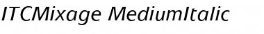 Download ITCMixage-Medium Font