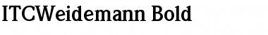 Download ITCWeidemann Font