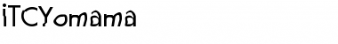 Download ITCYomama Font Download ITCYomama Font