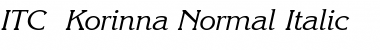 Download ITC_ Korinna Font Download ITC_ Korinna Font