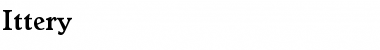 Download Ittery Font Download Ittery Font
