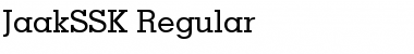 Download JaakSSK Font