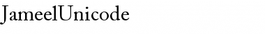 Download Jameel Unicode Regular Font