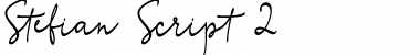 Download Stefian Script Regular Font
