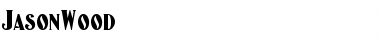 Download JasonWood Font