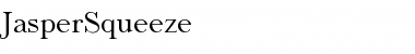 Download JasperSqueeze Font