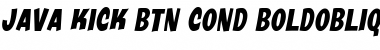 Download Java Kick BTN Cond Font