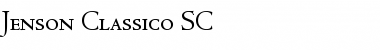 Download Jenson Classico SC Regular Font