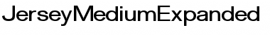 Download JerseyMediumExpanded Regular Font
