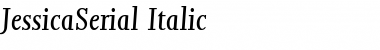 Download JessicaSerial Italic Font