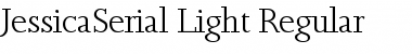 Download JessicaSerial-Light Regular Font
