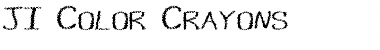 Download JI Color Crayons Font Download JI Color Crayons Font