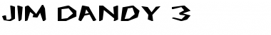 Download Jim Dandy 3 Bold Font