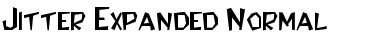Download JitterExpanded Normal Font