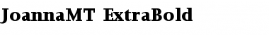 Download JoannaMT-ExtraBold Extra Bold Font