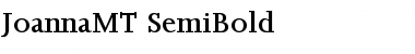 Download JoannaMT-SemiBold Semi Bold Font