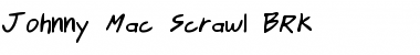 Download Johnny Mac Scrawl BRK Font