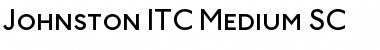Download Johnston ITC Medium Font