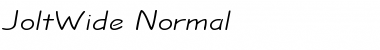 Download JoltWide Normal Font
