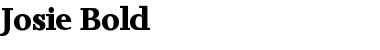 Download Josie Font
