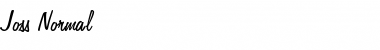 Download Joss Font