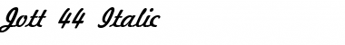 Download Jott 44 Font
